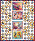 Free Hummingbird Bouquet Quilt Pattern