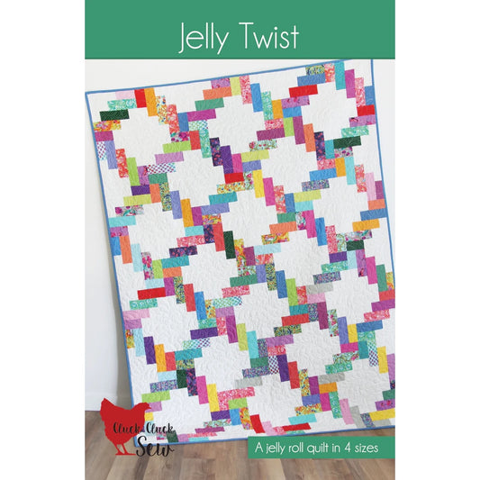 Cluck Cluck Sew Jelly Twist Quilt Pattern