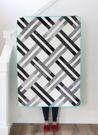 Cluck Cluck Sew Jelly Weave Quilt Pattern