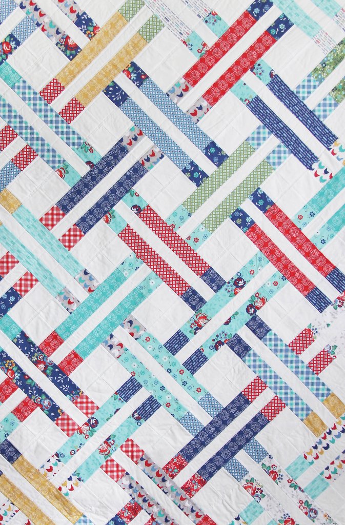 Cluck Cluck Sew Jelly Weave Quilt Pattern