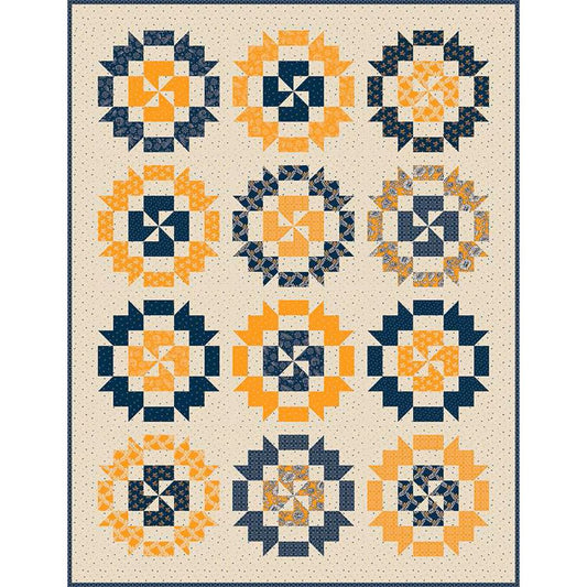Cheddar at Twilight Peppermint Bark Quilt Boxed Kit