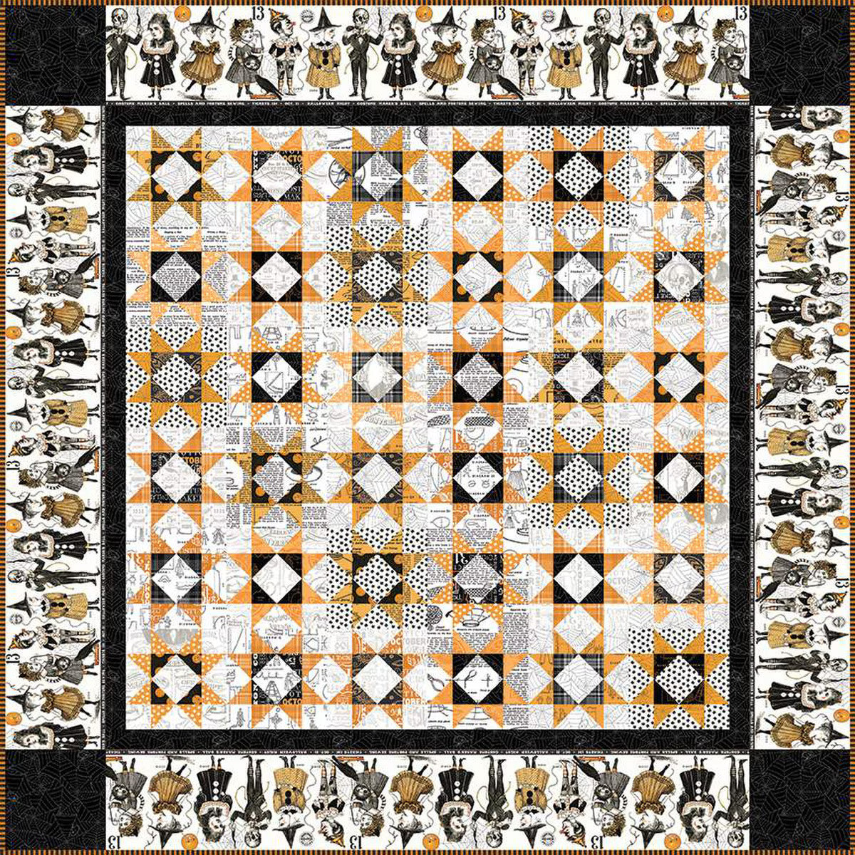 Costume Maker's Act II Sawtooth Scene Quilt Kit