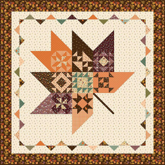 Pressed Leaves Quilt Boxed Kit