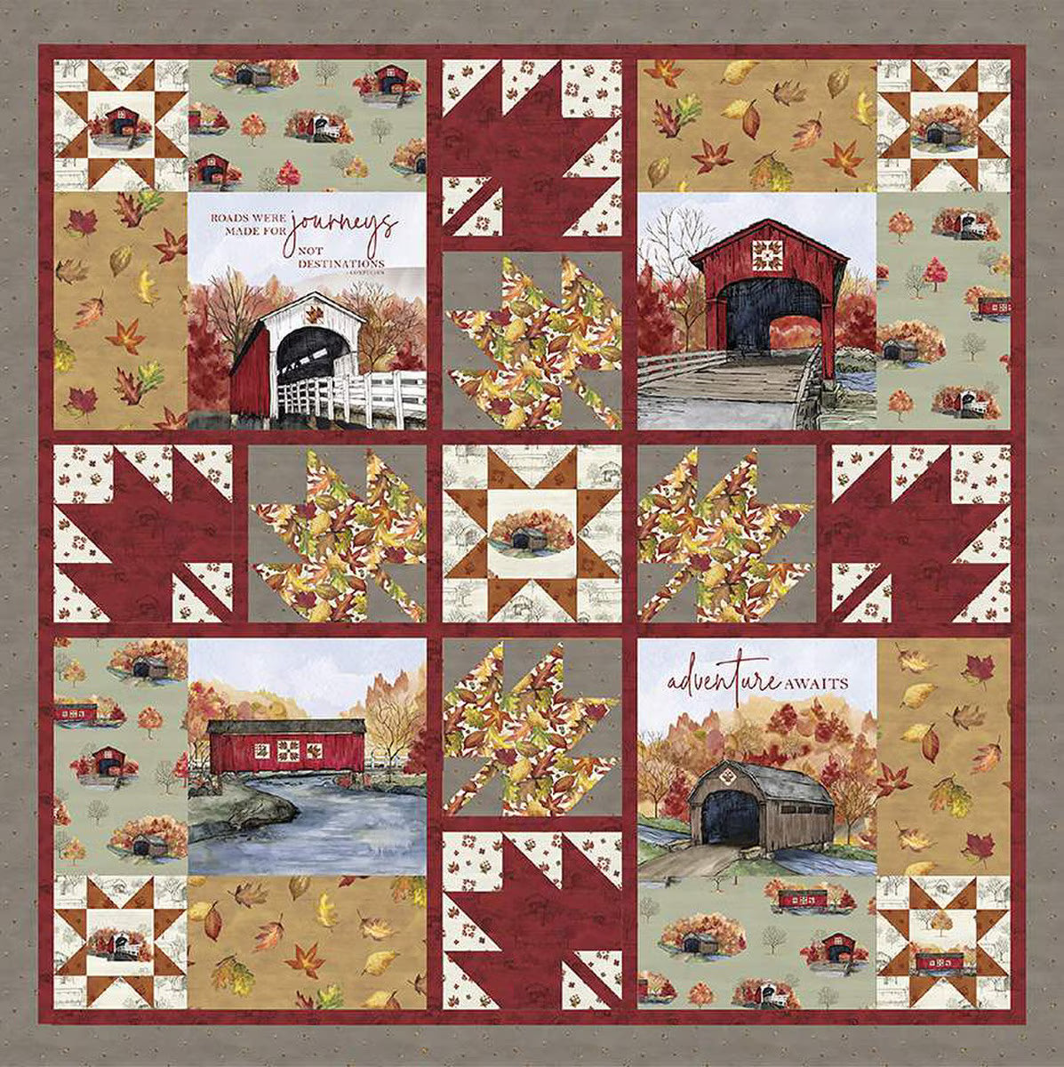 Fall Journeys Quilt Boxed Kit