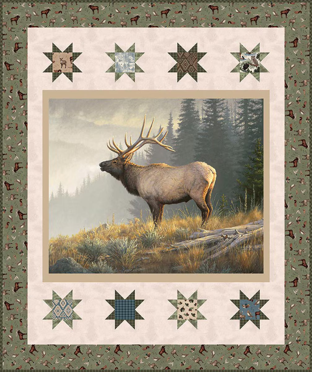 Monarch of the Mountain Panel Quilt Kit
