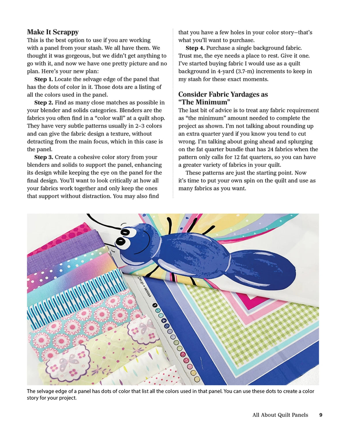 The Panel Quilting Workshop