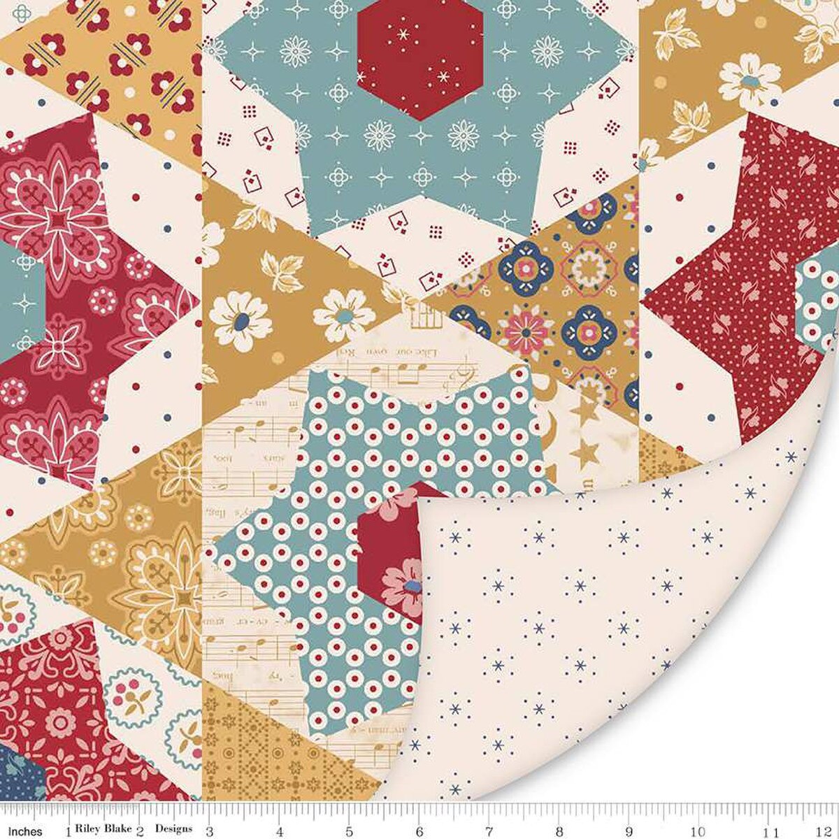 Double Lush Velvet Americana Stars