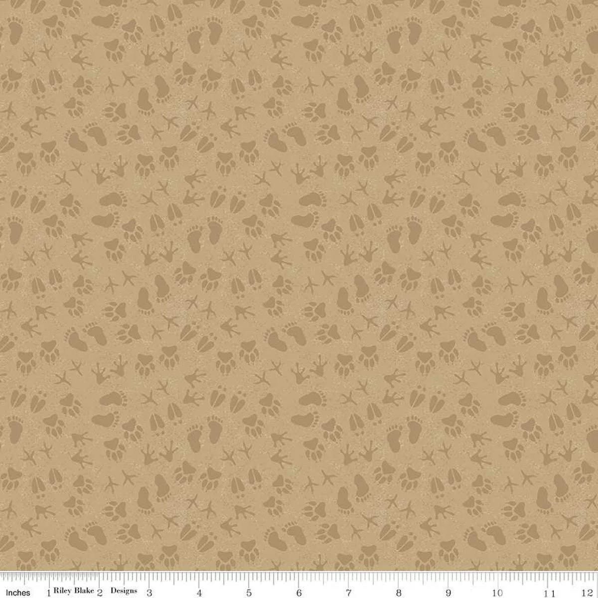 Legends Of The National Parks Prints Sand Fabric