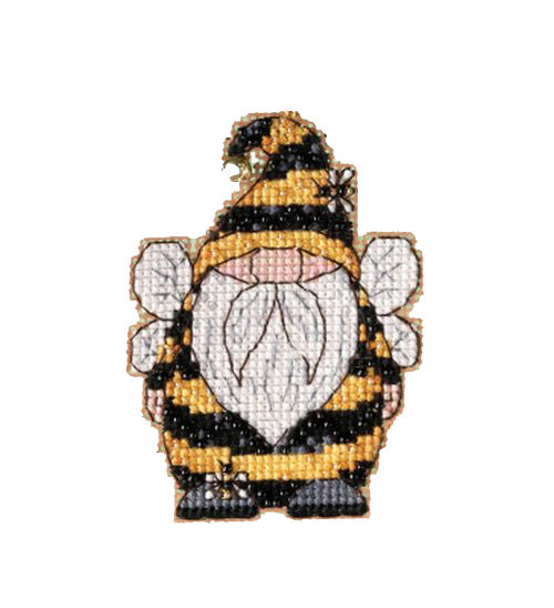 Mill Hill MH162211 Bee Gnome Cross Stitch Kit