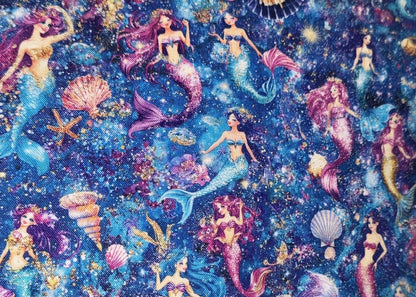 Mermaid Sparkles Fabric - By the yard