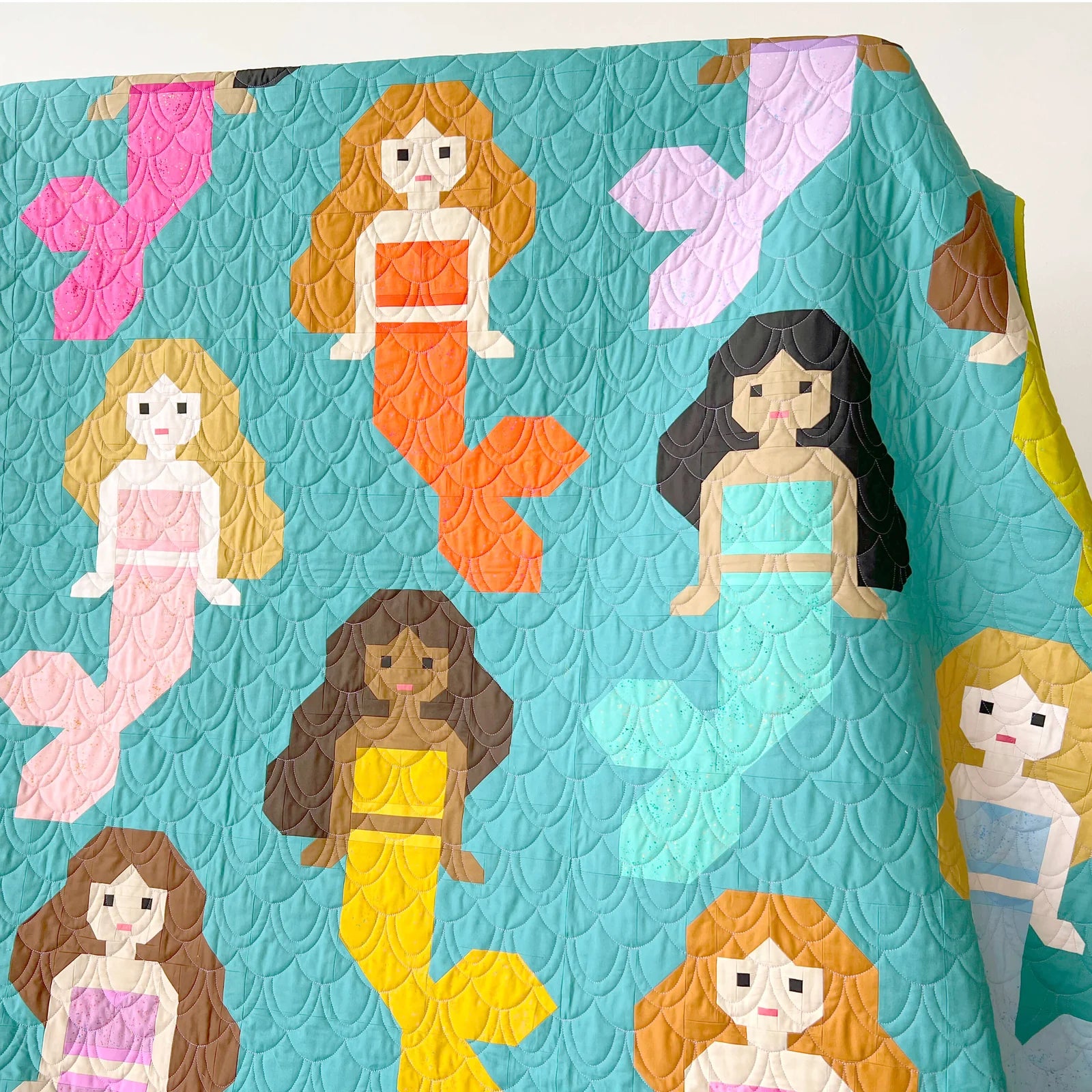 Elizabeth Hartman Mermaids Quilt Pattern