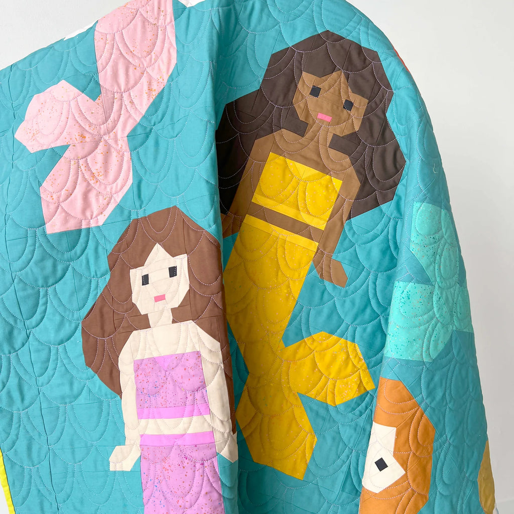 Elizabeth Hartman Mermaids Quilt Pattern