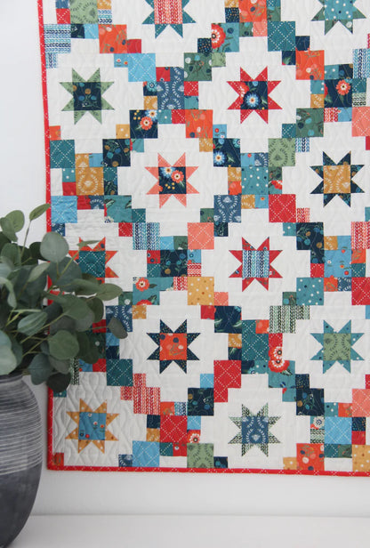 Cluck Cluck Sew Mini Brightly Holidays Quilt Pattern