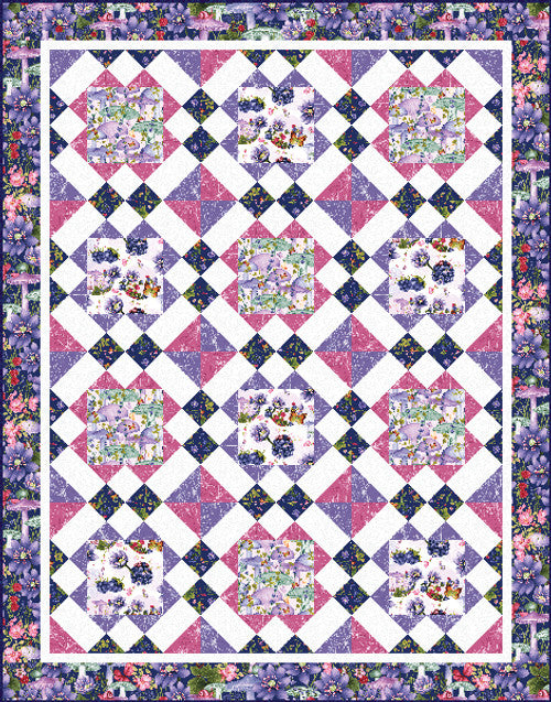 Free Minu and Wildberry Quilt #2 Pattern
