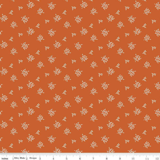 Morning Latte Ditsy Spice Fabric - By the yard