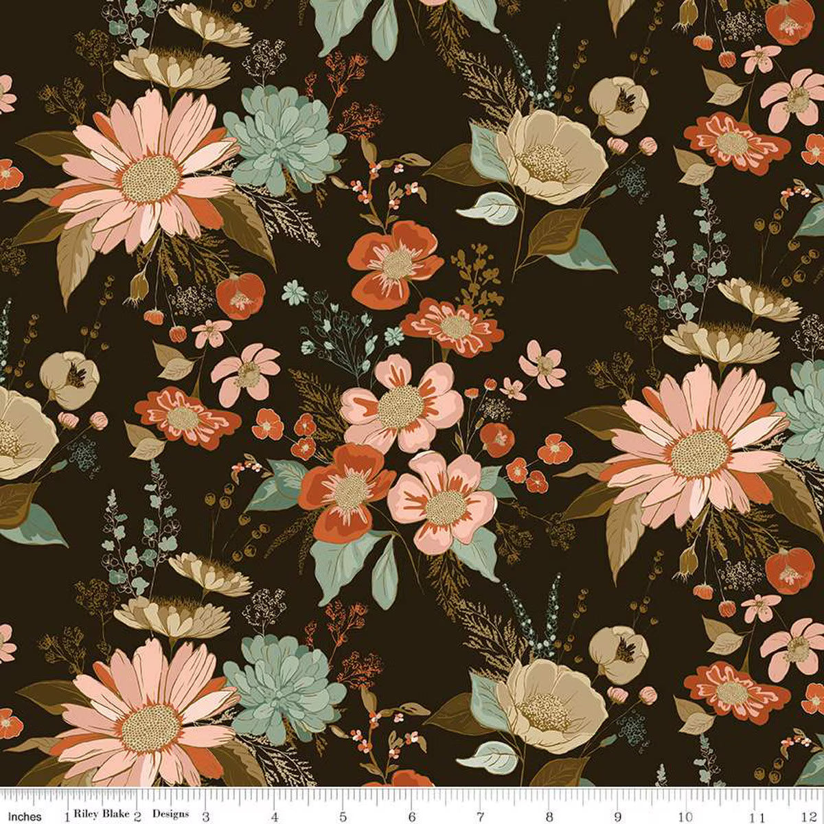 Morning Latte Main Espresso Fabric
