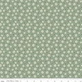 Morning Latte Seedpods Aloe Fabric