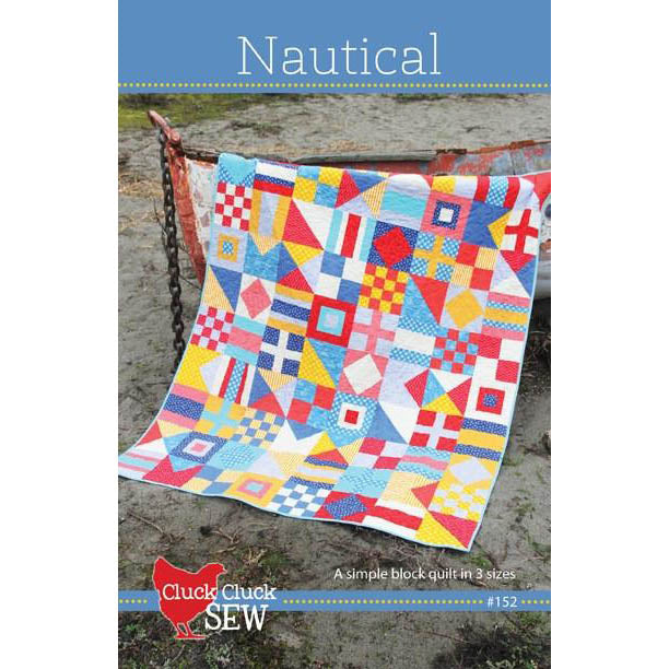 Cluck Cluck Sew Nautical Quilt Pattern