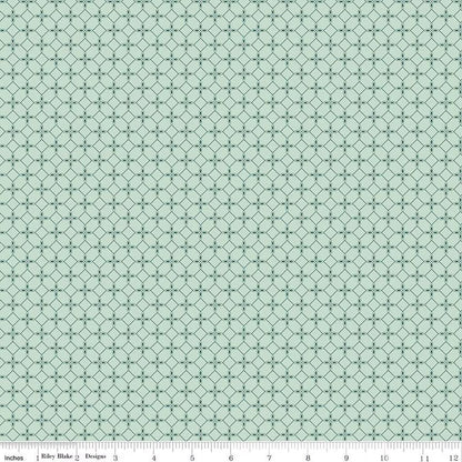 New Beginnings Tile Mist Fabric - By the yard