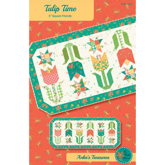 Anka's Treasures Tulip Time Table Runner Pattern