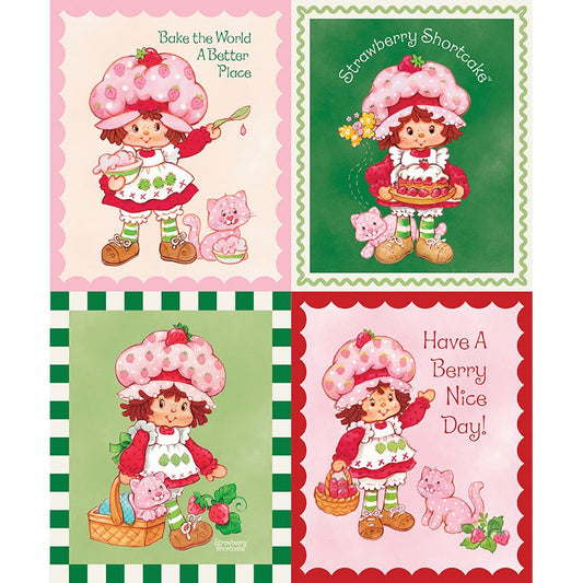 The World of Strawberry Shortcake™ Fabric Panel