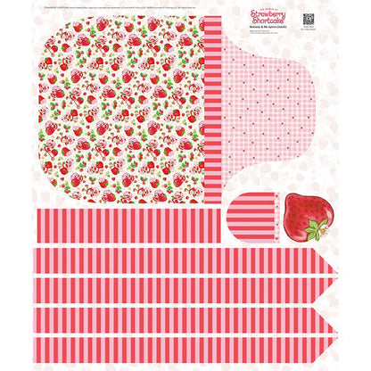 The World of Strawberry Shortcake™ Adult Apron Fabric Panel