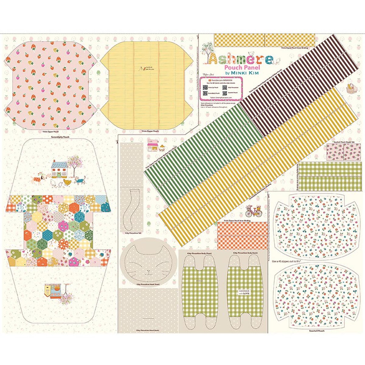 Ashmere Pouch Fabric Panel