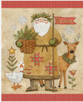 Waddle's Christmas Panel by Teresa Kogut for Riley Blake Designs