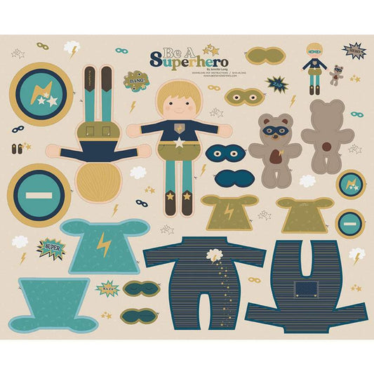 Be a Superhero Brave 1 Fabric Panel