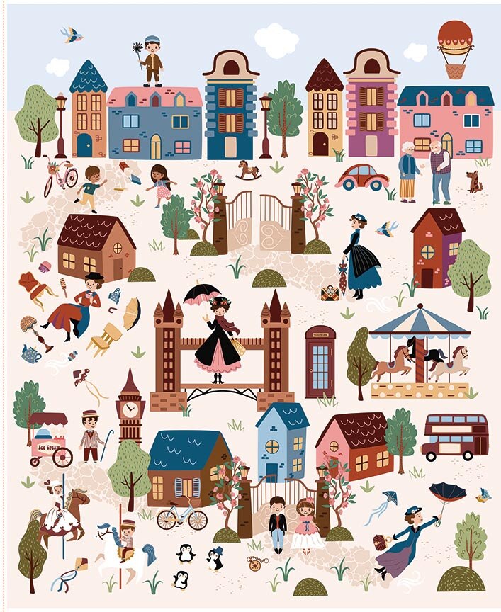 A Spoonful of Sugar Cherry Tree Lane Panel