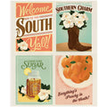 Southern Charm Pillow Fabric Panel