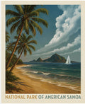 National Parks American Samoa Poster Panel by Anderson Design Group for Riley Blake Designs
