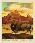 National Parks Badlands Poster Panel by Anderson Design Group for Riley Blake Designs