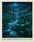 National Parks Great Smoky Mountains Poster Panel by Anderson Design Group for Riley Blake Designs