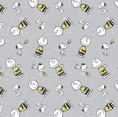 Peanuts Snoopy & Charlie Brown Fabric- By the yard