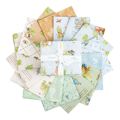 Peter Rabbit™ and Benjamin Bunny™ Fat Quarter Bundle 15pc