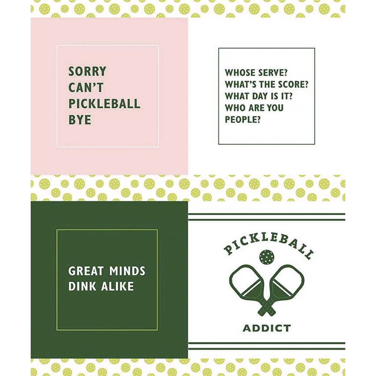 Pickleball Fabric Panel
