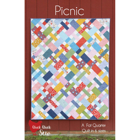 Cluck Cluck Sew Picnic Quilt Pattern