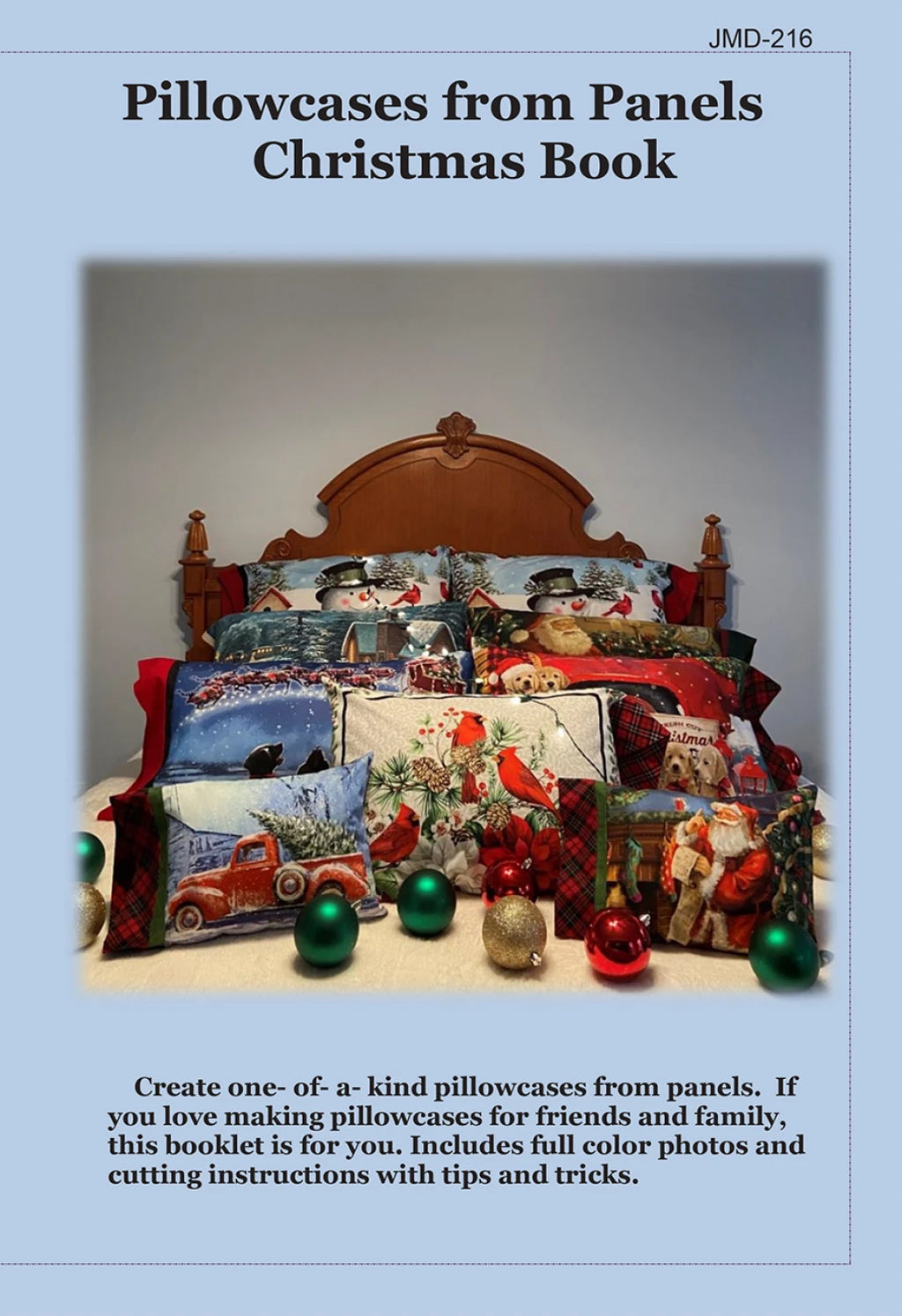 Pillowcases from Panels Christmas Book