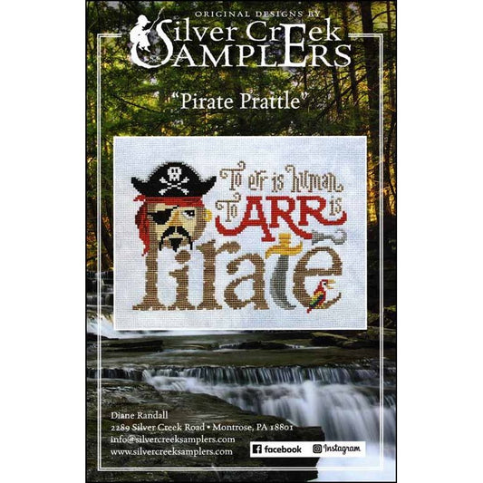 Silver Creek Samplers Pirate Prattle Cross stitch Pattern