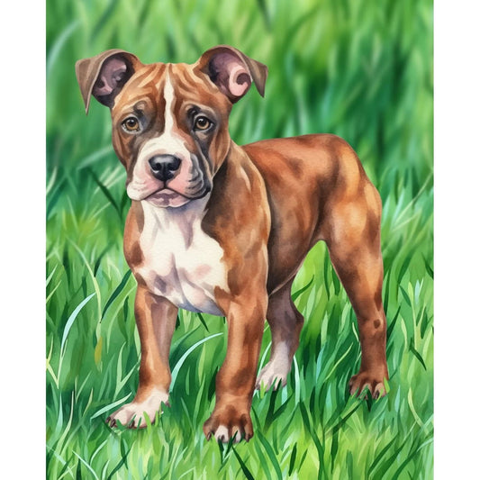 Pit Bull Fabric Panel