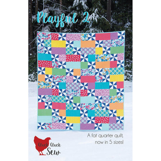 Cluck Cluck Sew Playful 2 Quilt Pattern