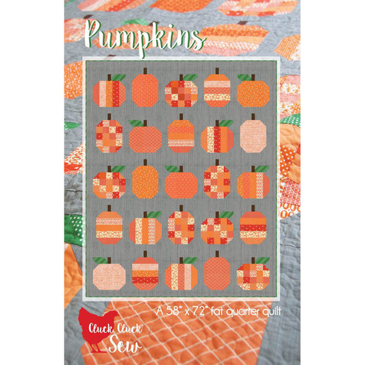 Cluck Cluck Sew Pumpkin Quilt Pattern