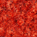 Queen's Garden Fabric - Red