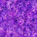 Queen's Garden Fabric - Purple