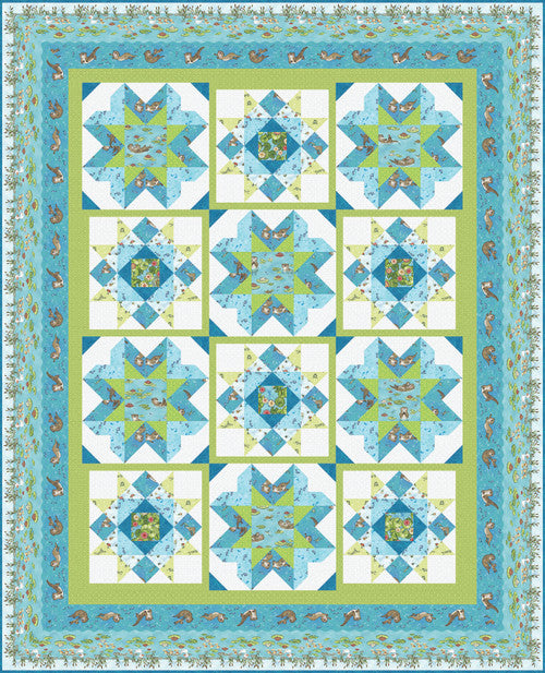 Free River Romp #2 Quilt Pattern