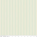 Rose & Violet's Bouquet des Fleurs Stripes Mint Fabric