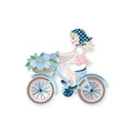 Tasha Noel Girl on Bike Needle Minder by Tasha Noel for Riley Blake Designs