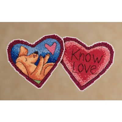 Mill Hill ST142111 Know Love Sticks Cross Stitch Kit