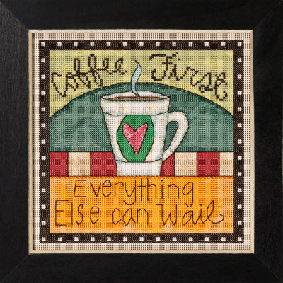 Mill Hill ST152211 Coffee First Cross Stitch Kit